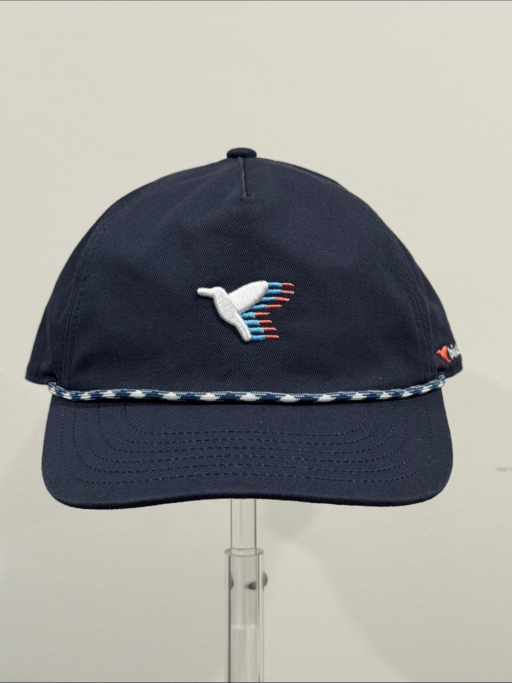 Birddogs Men's Navy Blue Performance Rope Hat Snapback Cap OS